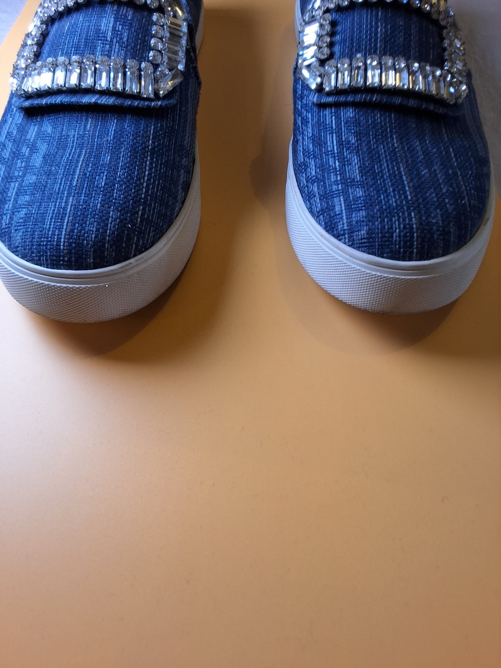 Karl Lagerfeld Denim Slip-On Loafers - Blue - Picture 2 of 11
